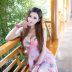 Ảnh ngoại cảnh đẹp Miyu ở Hồ Điệp cốc