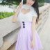 Ảnh dã ngoại người mẫu PG váy ngắn xinh xắn